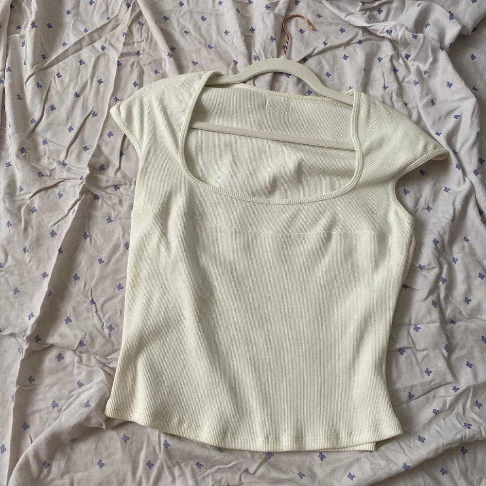 Libanati Ribbed Shirt in White